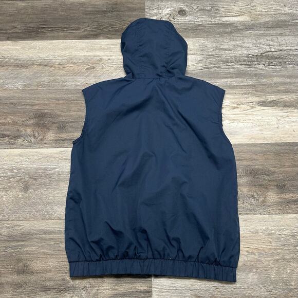 Vintage Y2K Disney Store Cars Lightning McQueen Boys S Zip Vest Racing Hooded - Picture 5 of 9